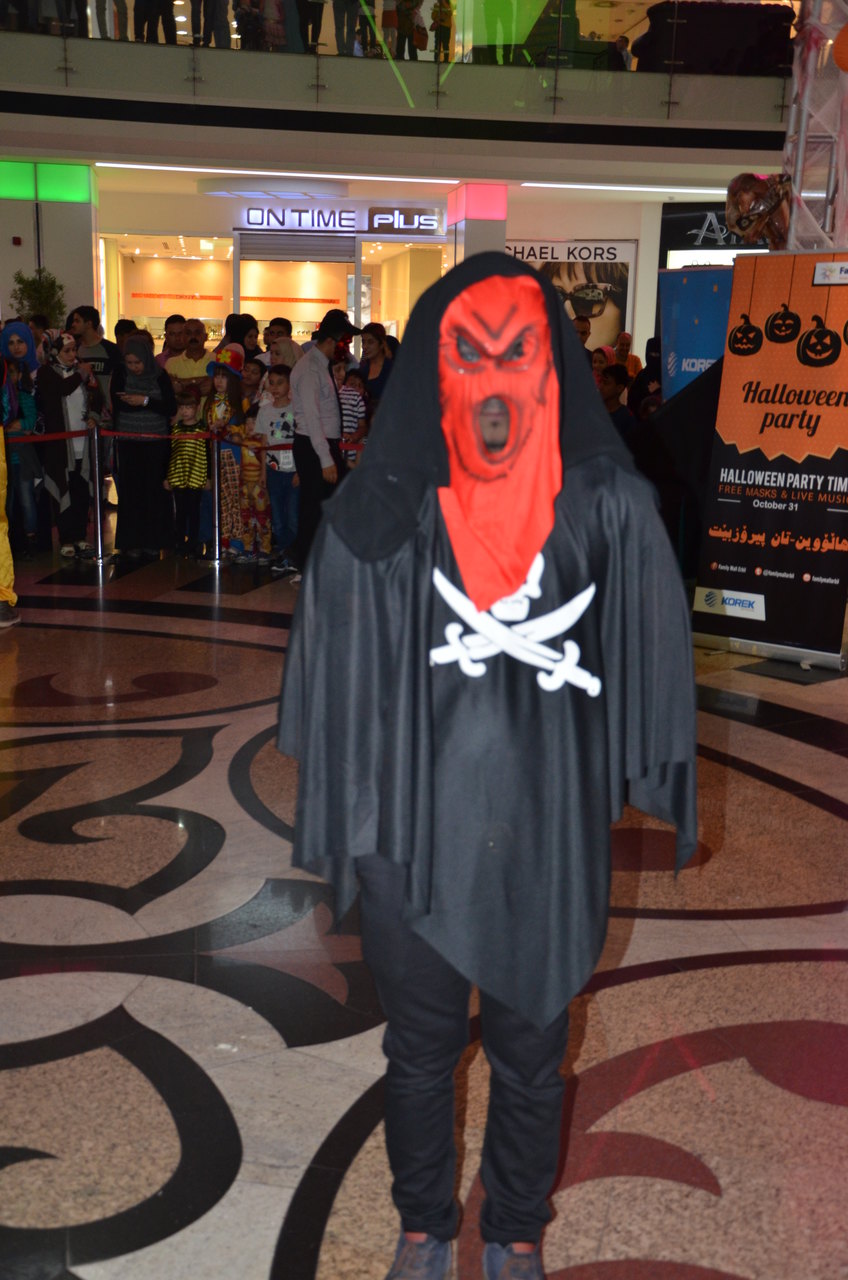 Halloween in Erbil, the capital of the Kurdistan Region, Oct. 31, 2016. (Photo: Kurdistan24)
